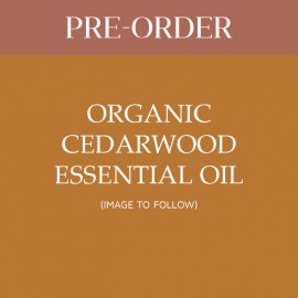 Organic Cedarwood Essential oil